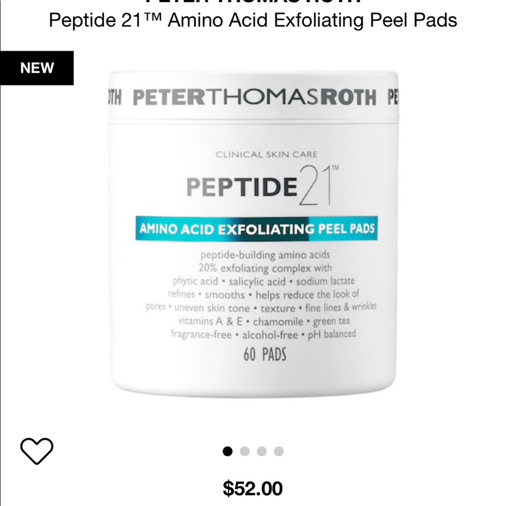 Peter Thomas Roth pads unopened